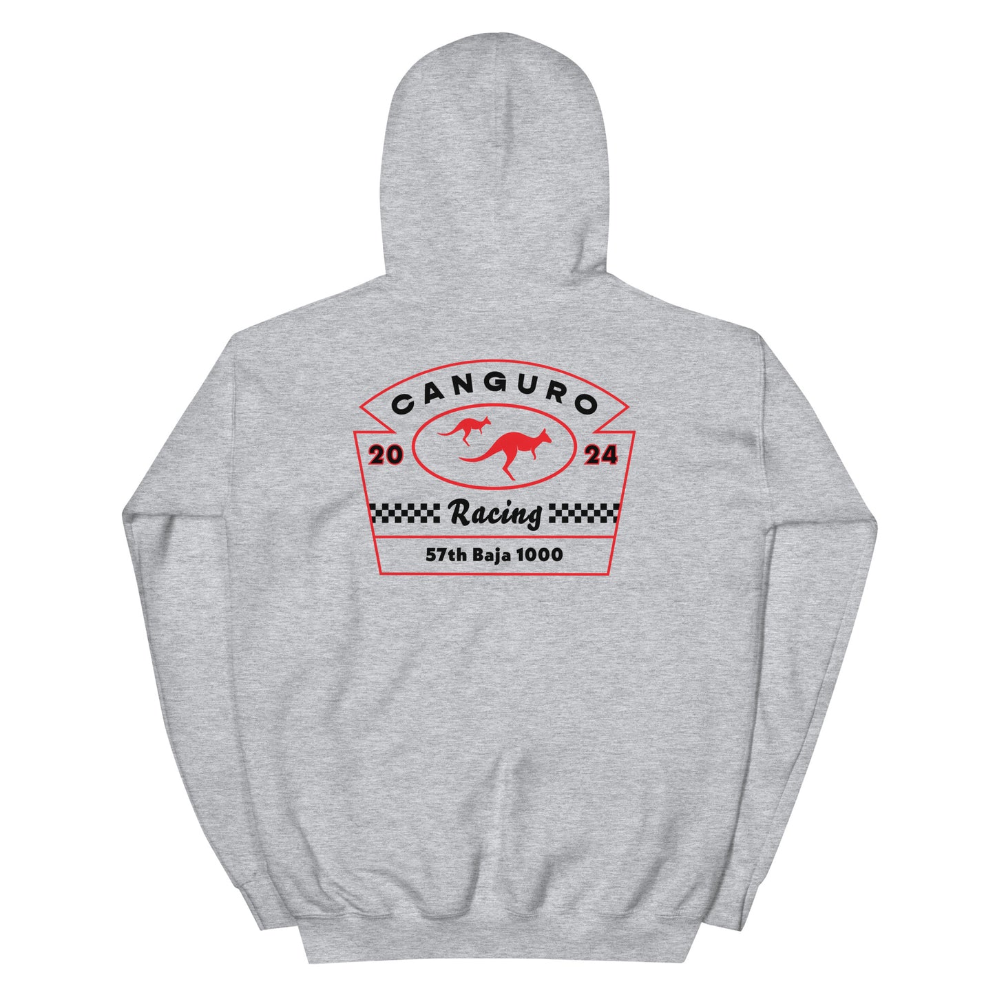 2024 Baja 1000 Hoodie Gray