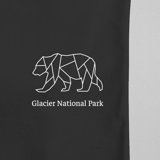 Glacier National Park - Unisex Short Sleeve - Bear