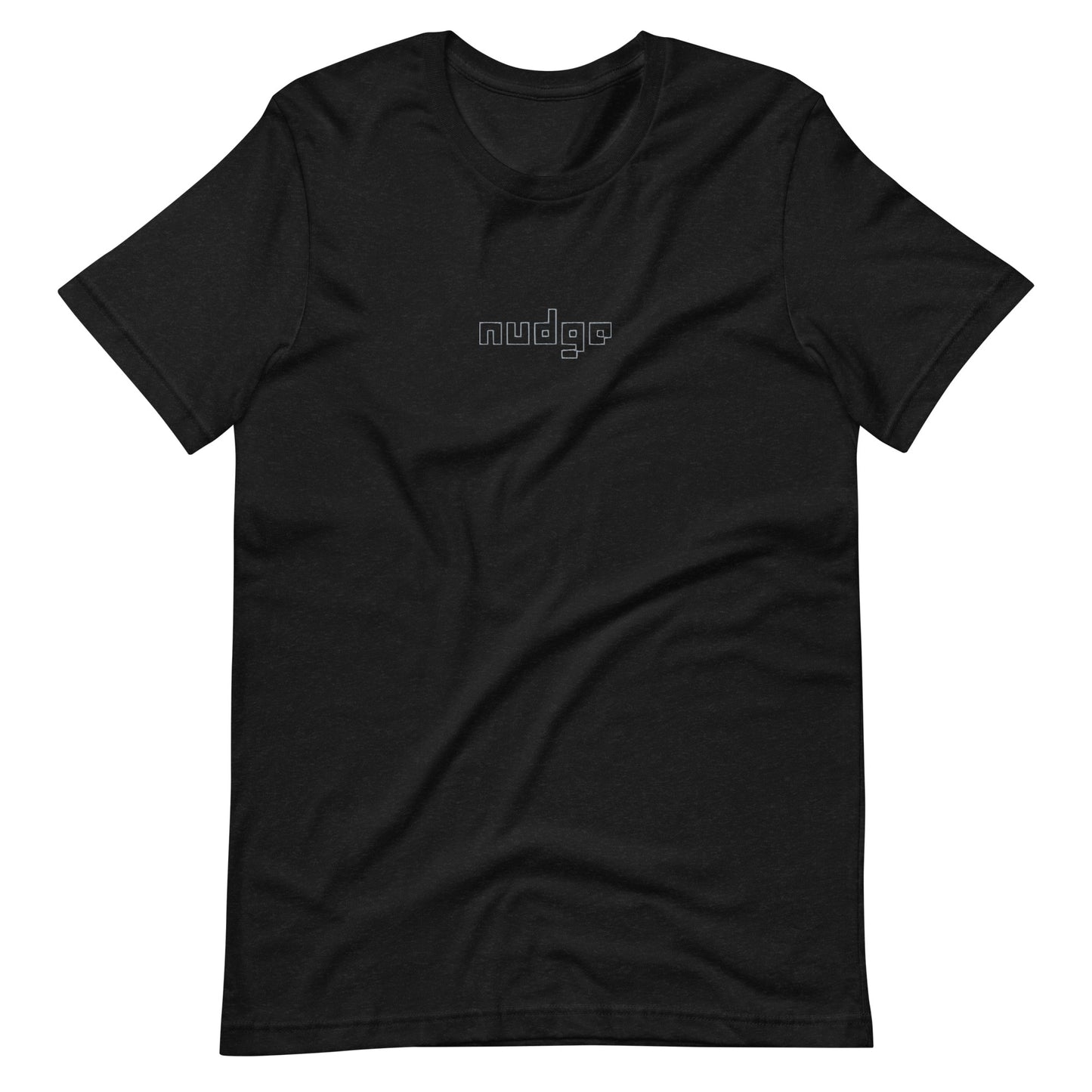 Nudge - Unisex Short Sleeve - Embroidered outline