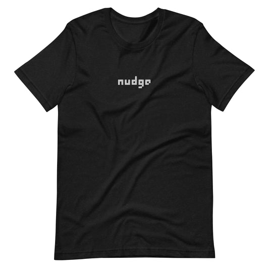 Nudge - Unisex t-shirt - Embroidered Filled