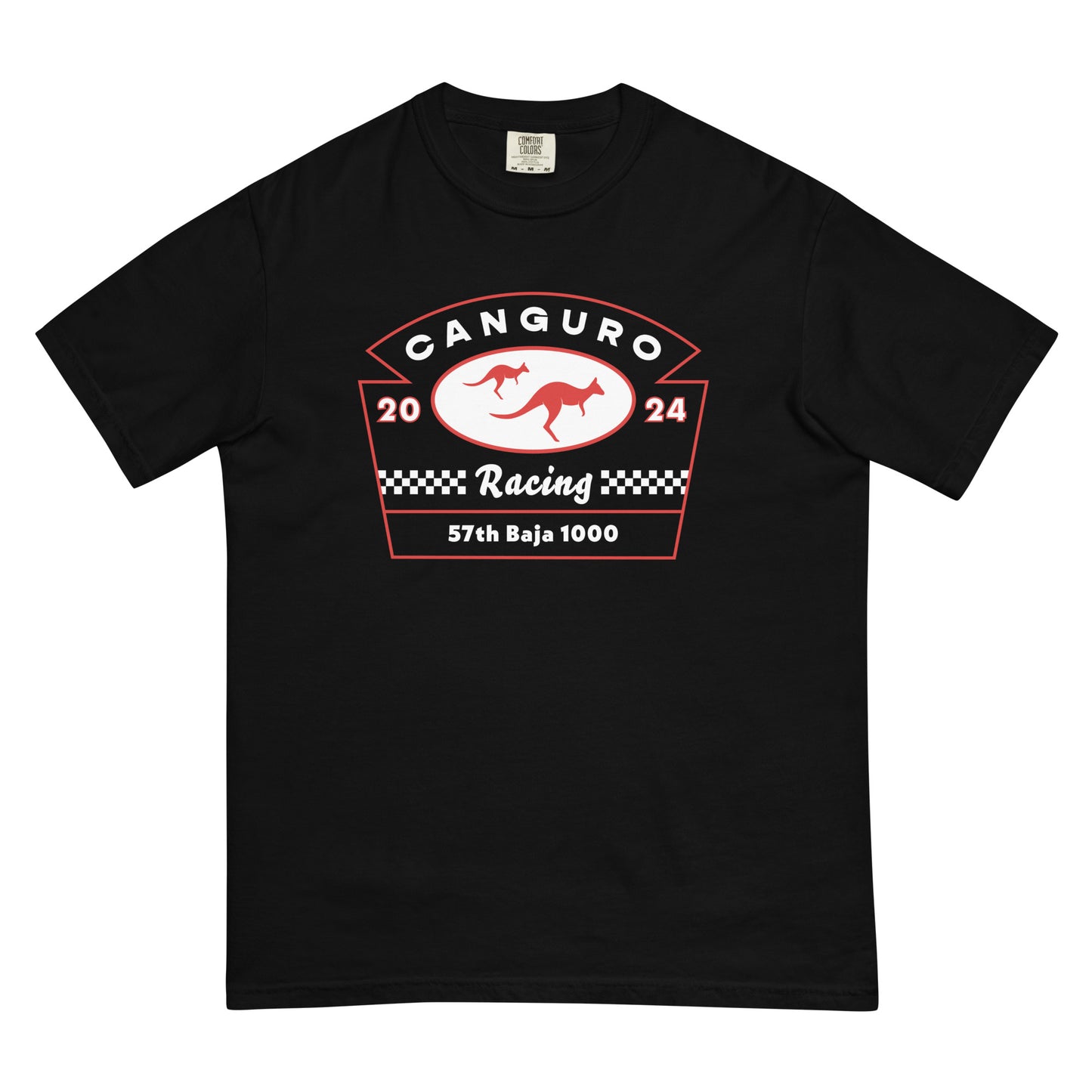 2024 Baja 1000 Heavyweight T-Shirt (front design)