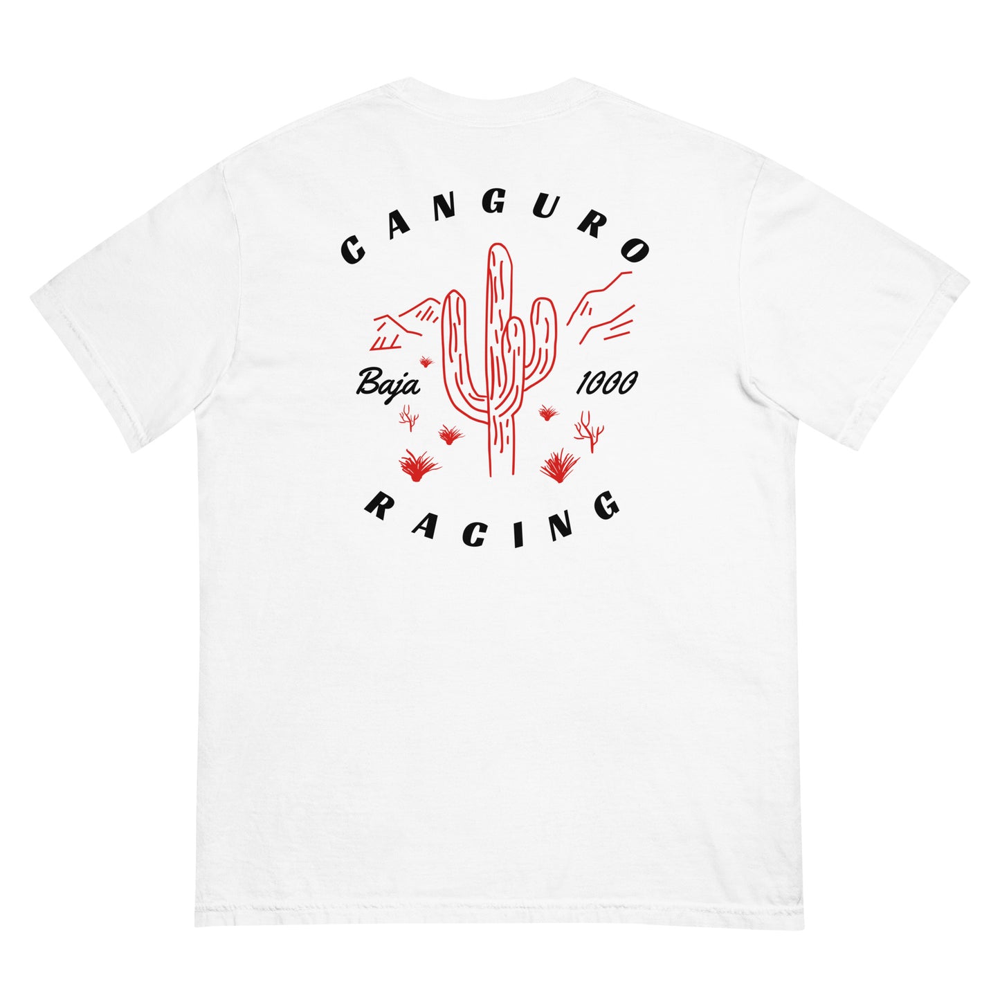 Canguro Racing Heavyweight T-Shirt White