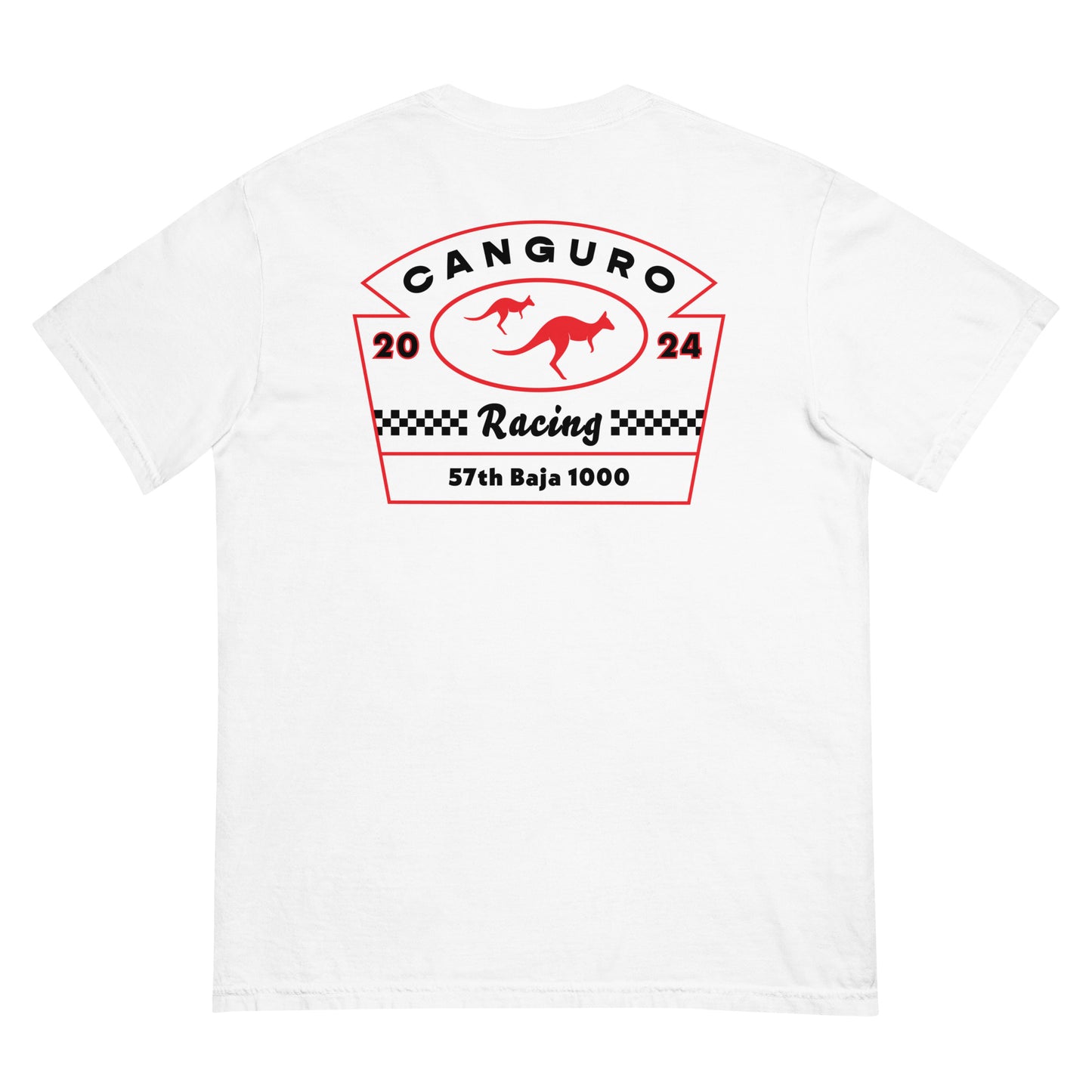 2024 Baja 1000 Heavyweight T Shirt White