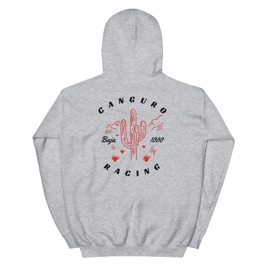 Canguro Racing Hoodie Gray
