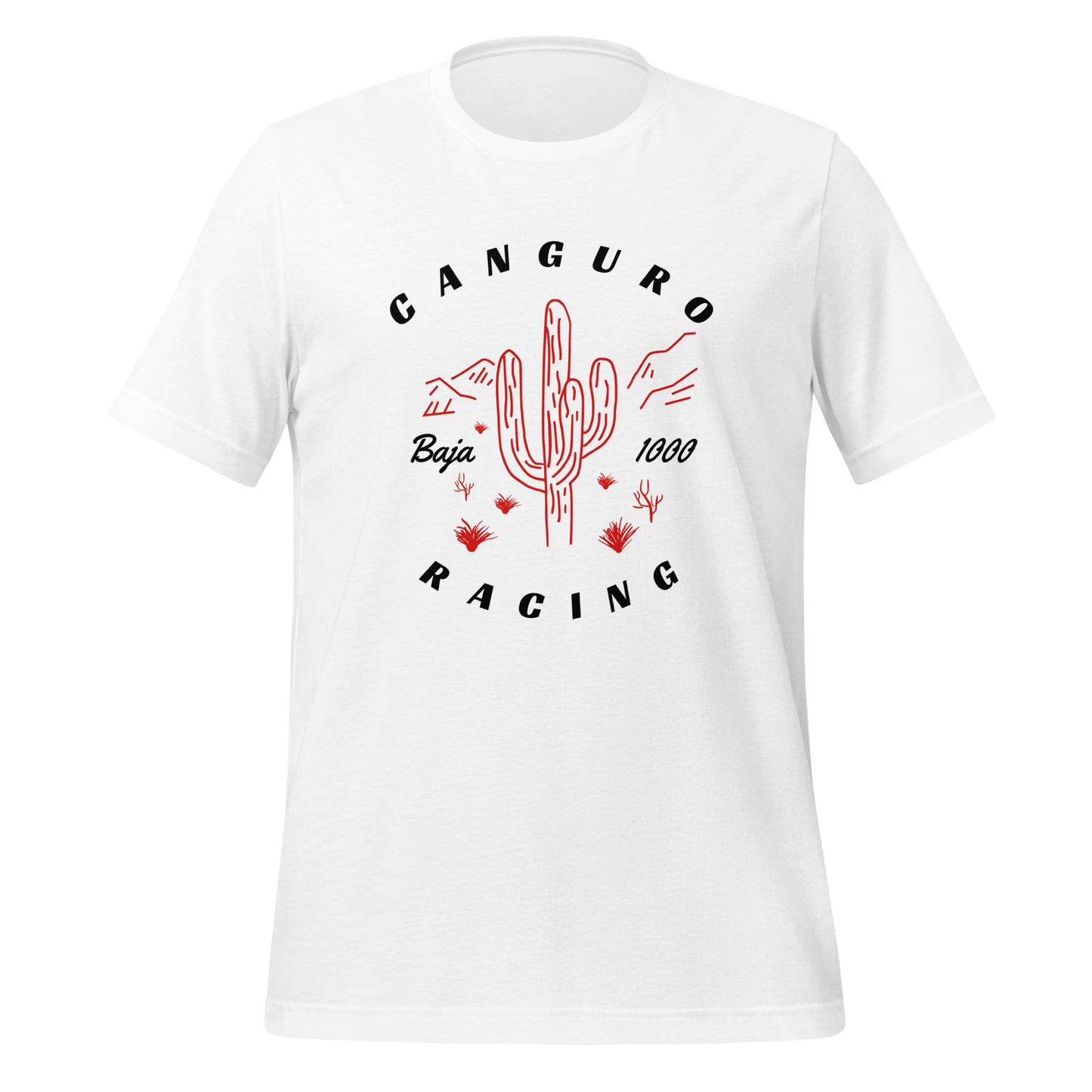 Canguro Racing T-Shirt White (front design)