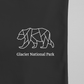 Glacier National Park - Unisex Short Sleeve - Bear