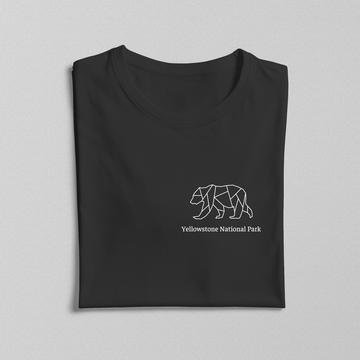 Yellowstone National Park - Unisex Short Sleeve - Bear