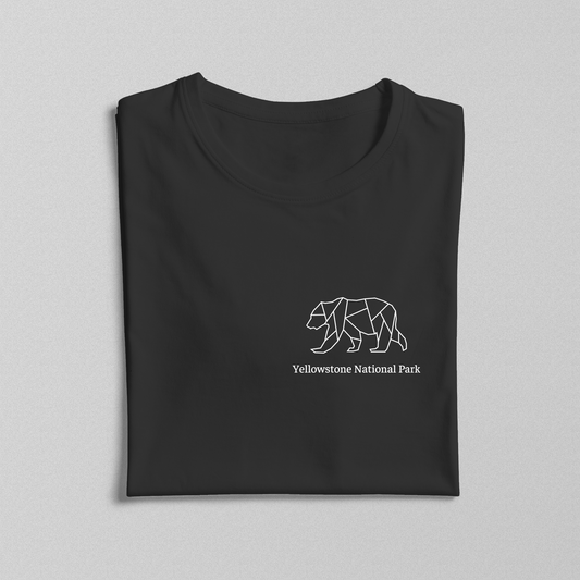 Yellowstone National Park - Unisex Short Sleeve - Bear