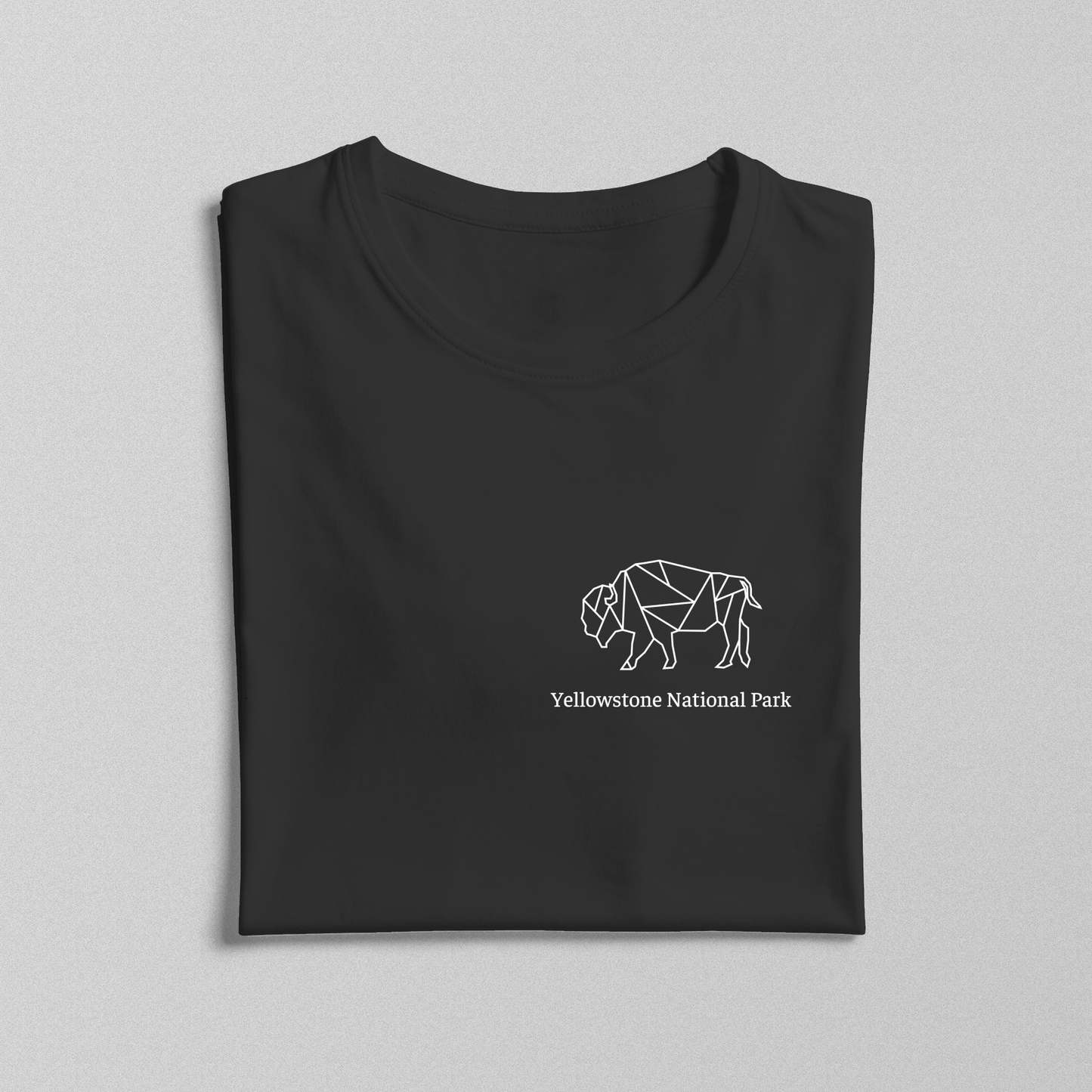 Yellowstone National Park - Unisex Short Sleeve - Bison