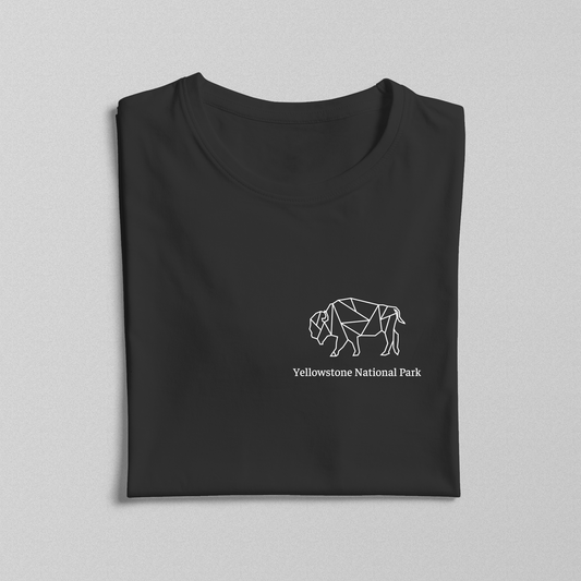 Yellowstone National Park - Unisex Short Sleeve - Bison