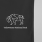 Yellowstone National Park - Unisex Short Sleeve - Bison