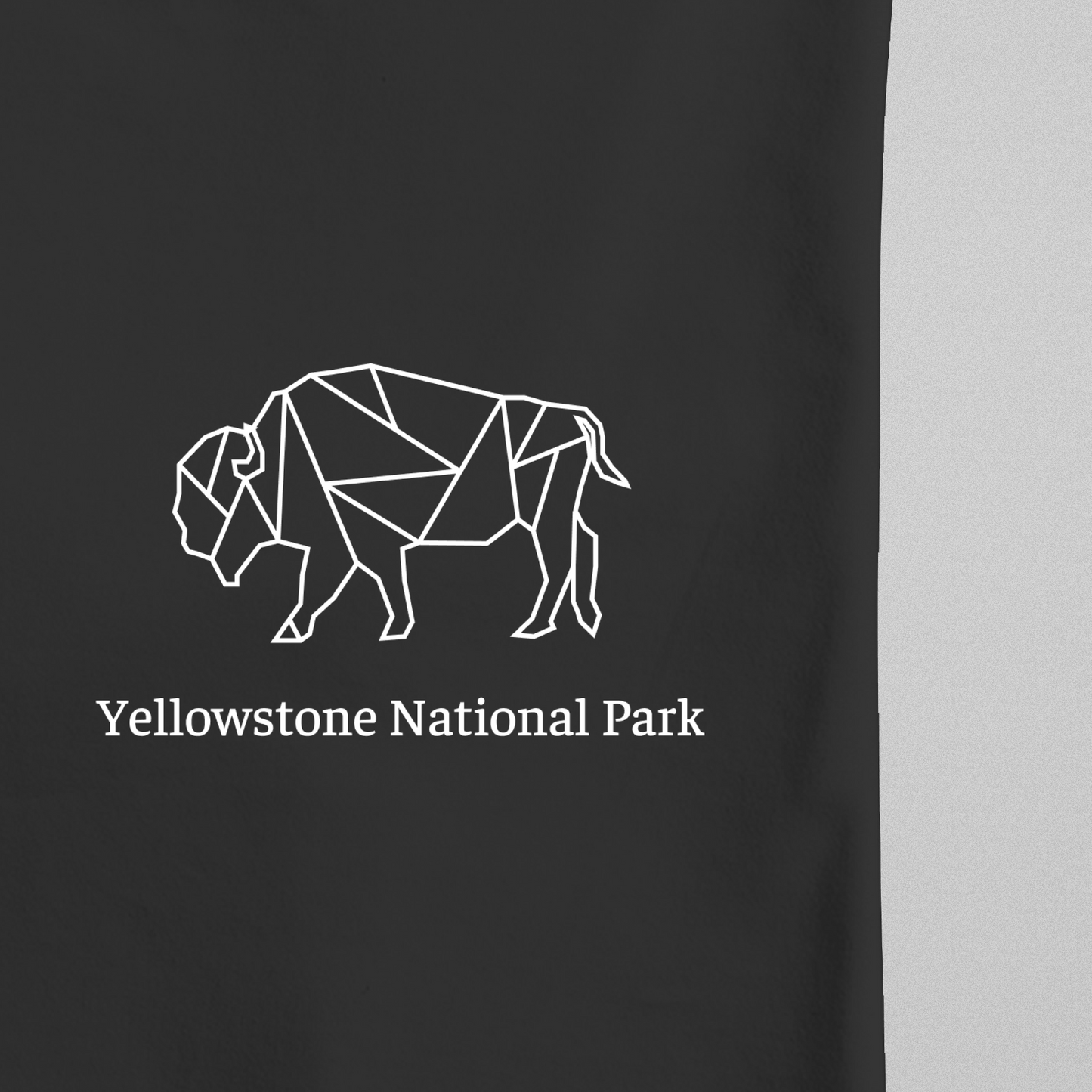 Yellowstone National Park - Unisex Short Sleeve - Bison