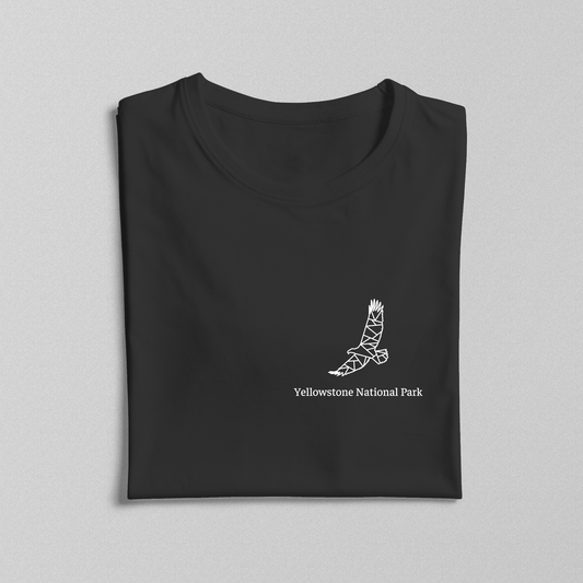 Yellowstone National Park - Unisex Short Sleeve - Eagle