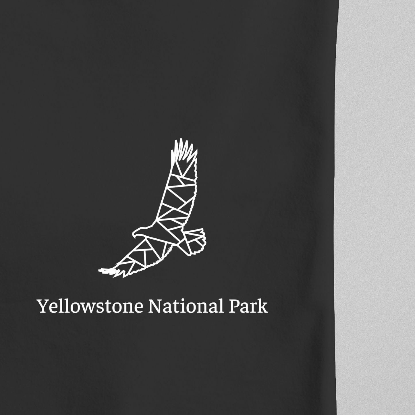 Yellowstone National Park - Unisex Short Sleeve - Eagle