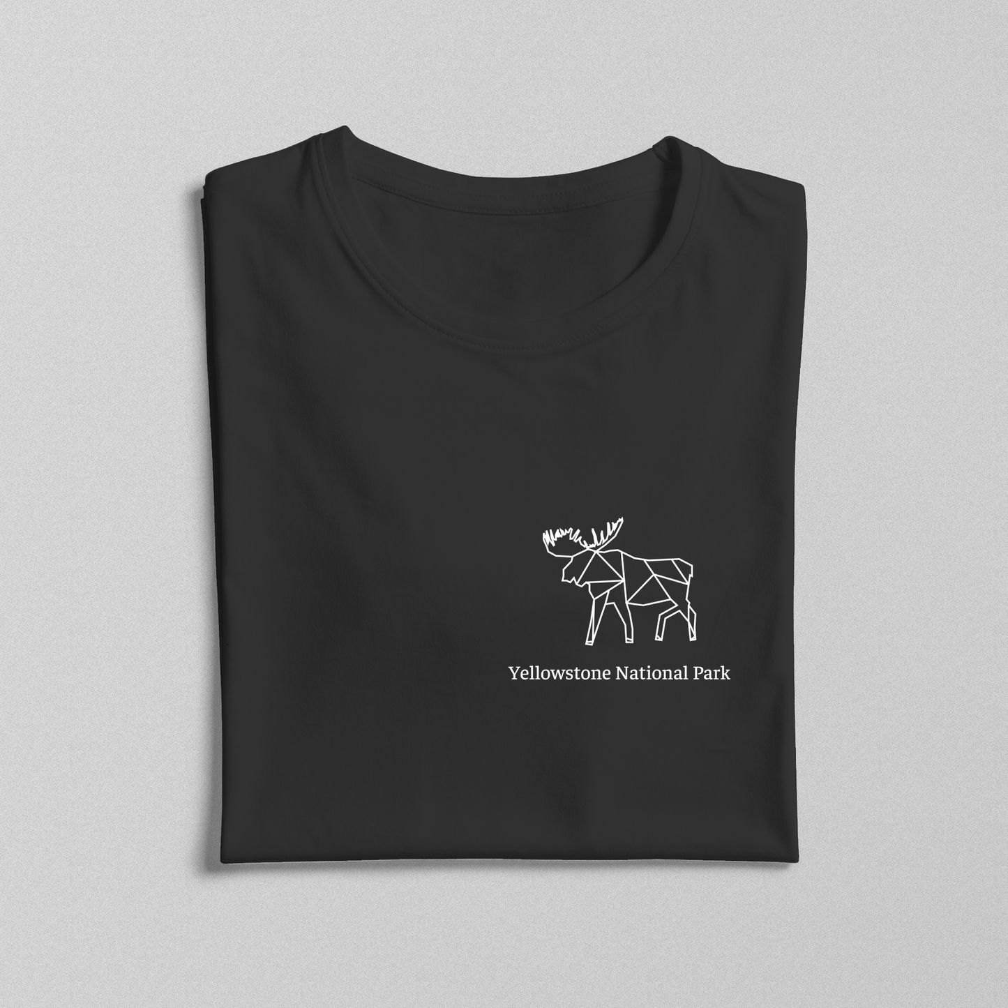 Yellowstone National Park - Unisex Short Sleeve - Moose
