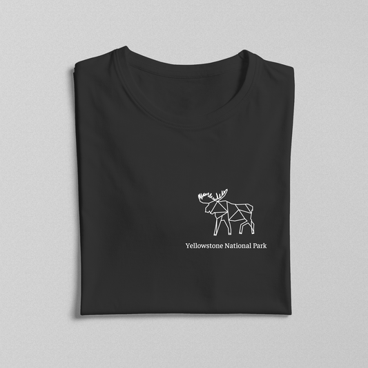 Yellowstone National Park - Unisex Short Sleeve - Moose