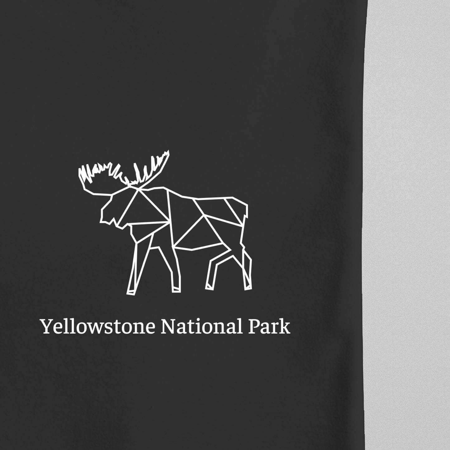 Yellowstone National Park - Unisex Short Sleeve - Moose