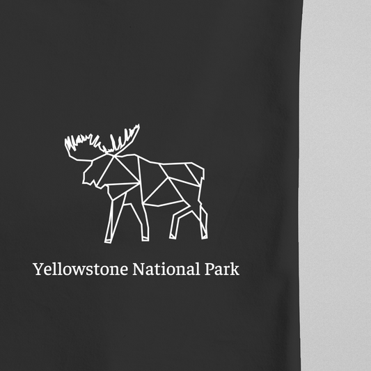 Yellowstone National Park - Unisex Short Sleeve - Moose