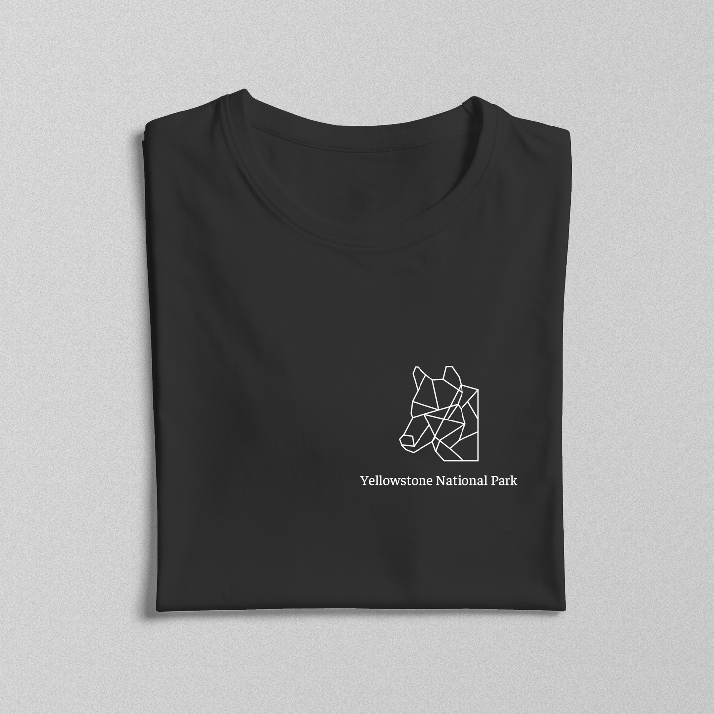 Yellowstone National Park - Unisex Short Sleeve - Wolf