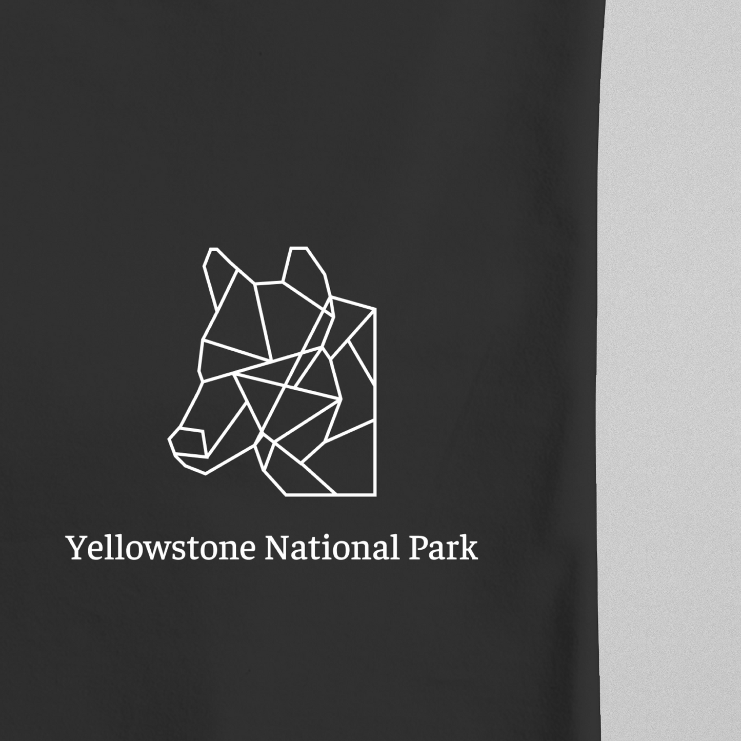 Yellowstone National Park - Unisex Short Sleeve - Wolf