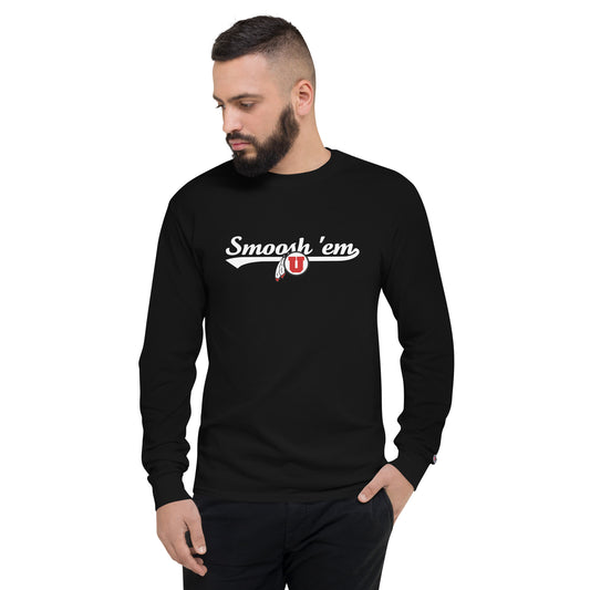 Smoosh 'em - Men's Long Sleeve - Dark