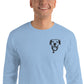 Mr. DOOG - Men's Long Sleeve Shirt - Embroidered