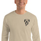 Mr. DOOG - Men's Long Sleeve Shirt - Embroidered