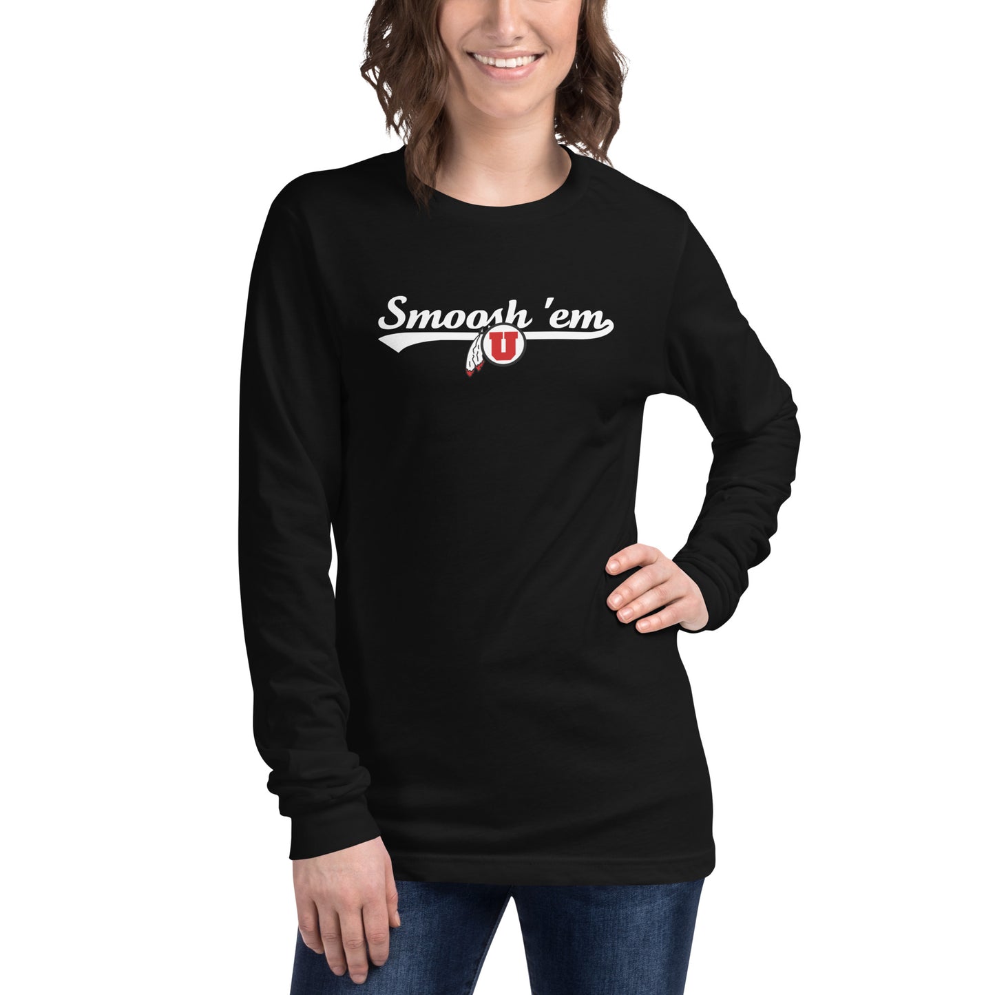 Smoosh 'em - Unisex Long Sleeve Tee - Light