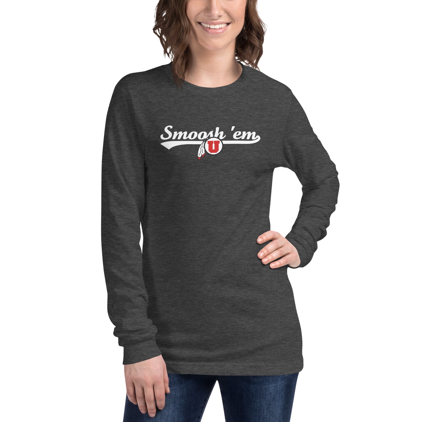 Smoosh 'em - Unisex Long Sleeve Tee - Light