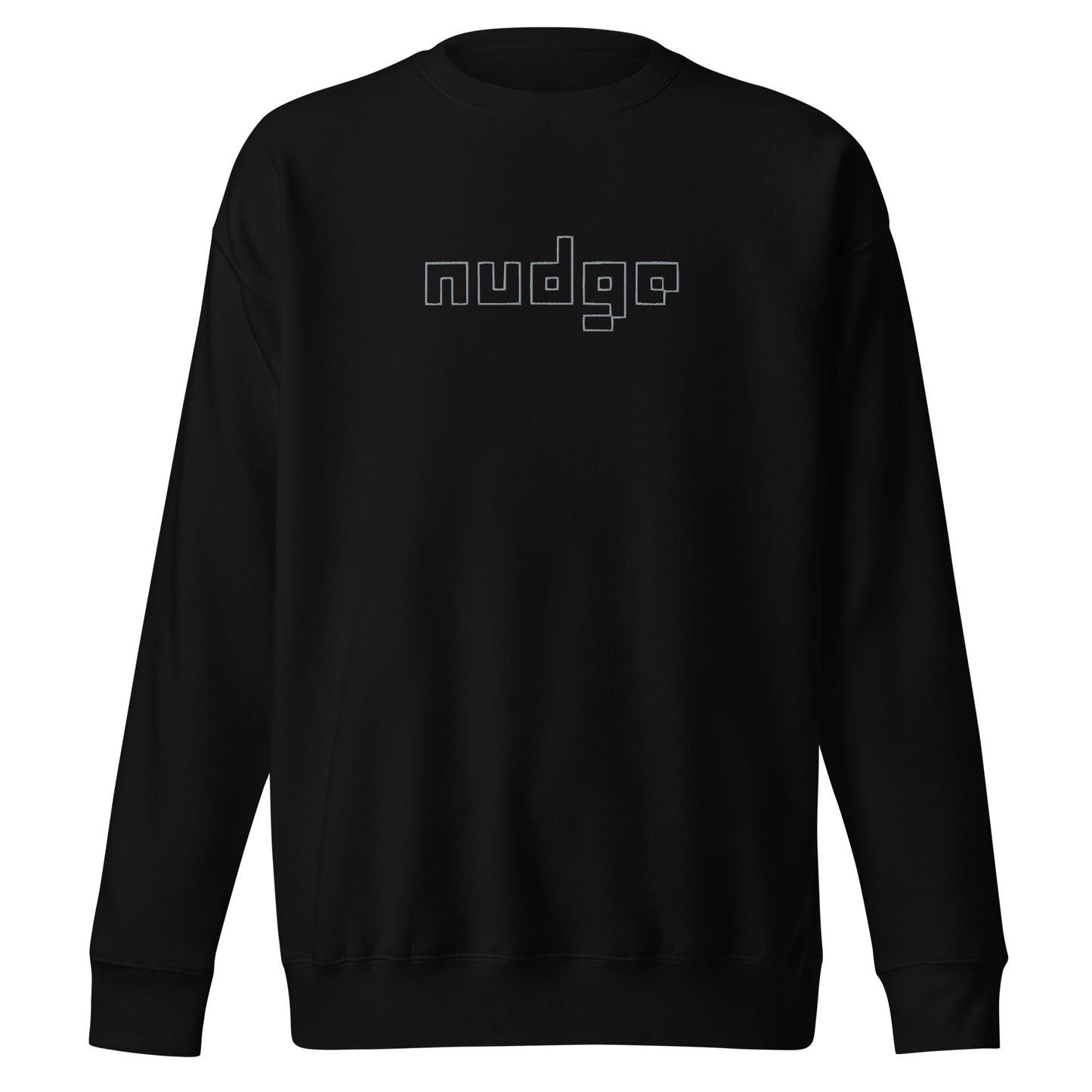 Nudge - Unisex Premium Sweatshirt - Embroidered