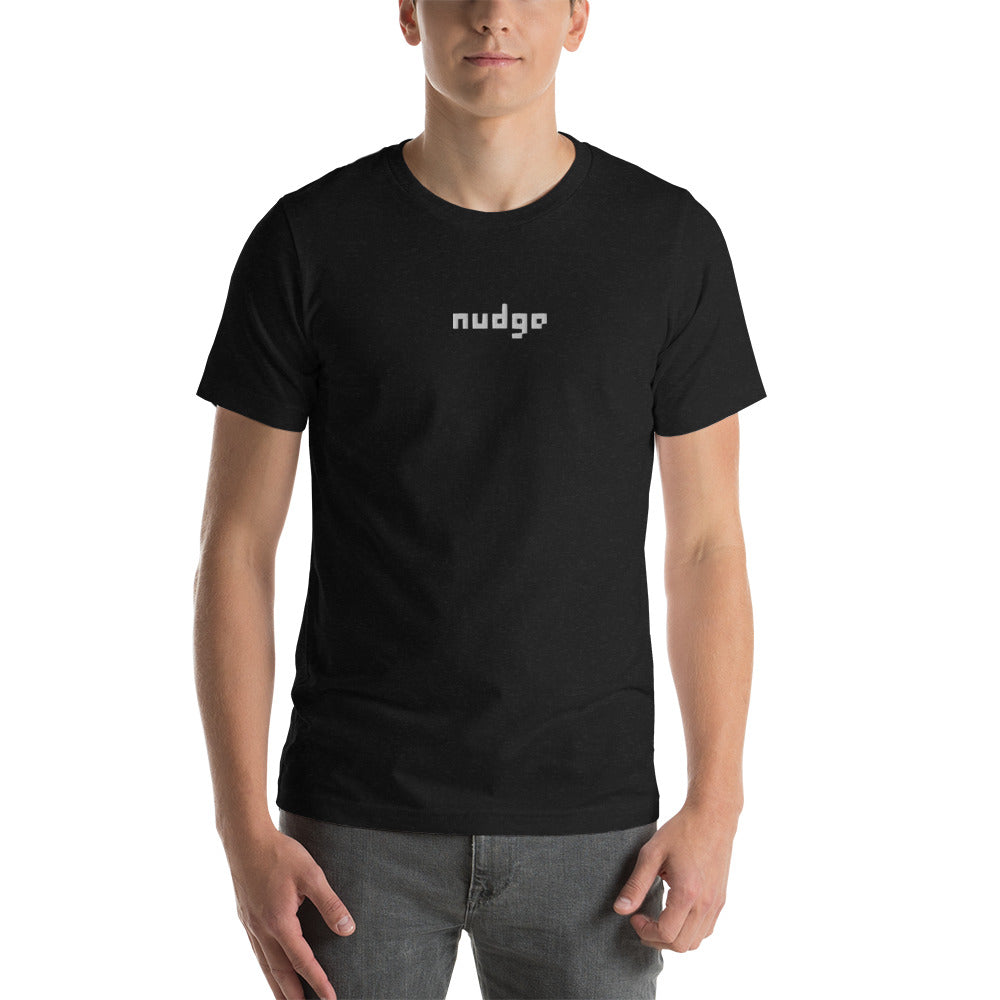 Nudge - Unisex t-shirt - Embroidered Filled
