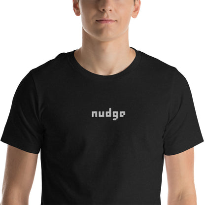 Nudge - Unisex t-shirt - Embroidered Filled