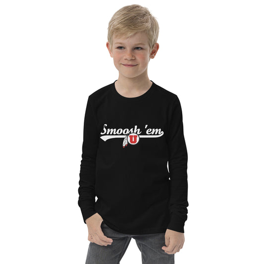 Smoosh 'em - Youth long sleeve tee - Dark