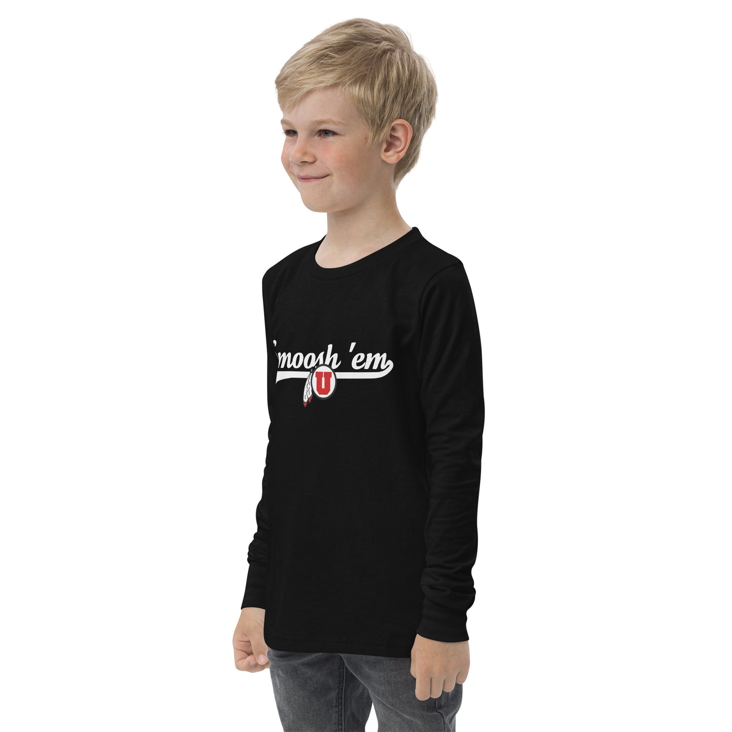 Smoosh 'em - Youth long sleeve tee - Dark
