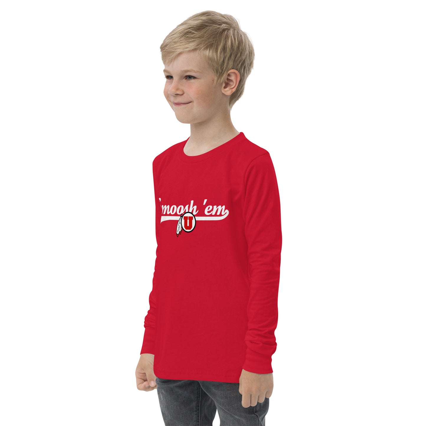 Smoosh 'em - Youth long sleeve tee - Dark
