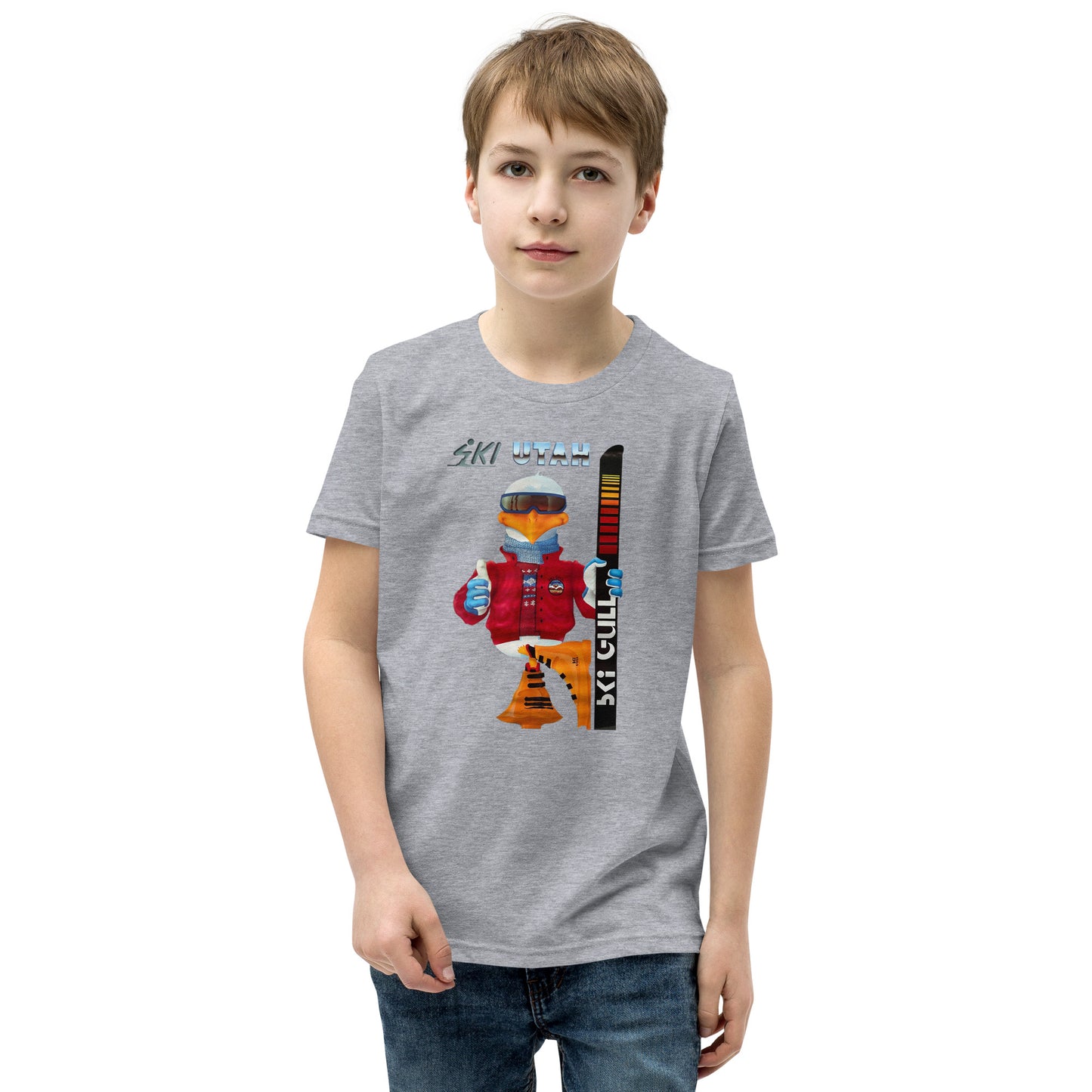 Ski Gull - Youth Short Sleeve T-Shirt