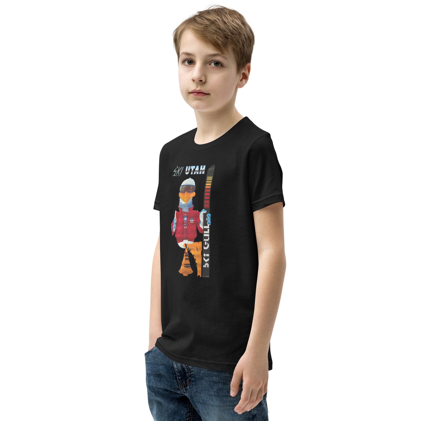 Ski Gull - Youth Short Sleeve T-Shirt