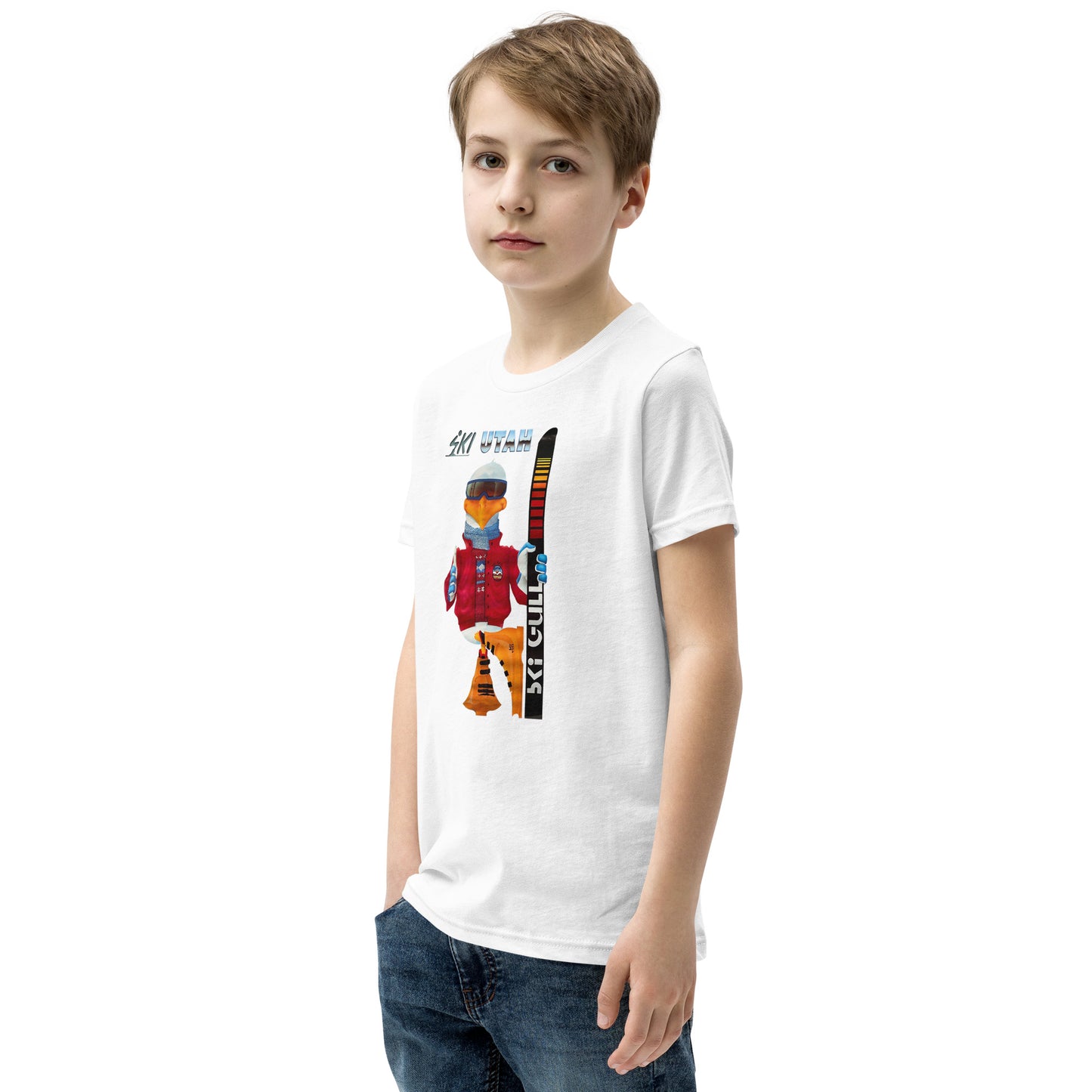 Ski Gull - Youth Short Sleeve T-Shirt